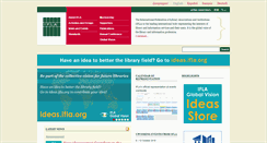 Desktop Screenshot of ifla.org