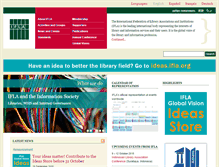 Tablet Screenshot of ifla.org