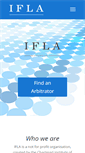 Mobile Screenshot of ifla.org.uk